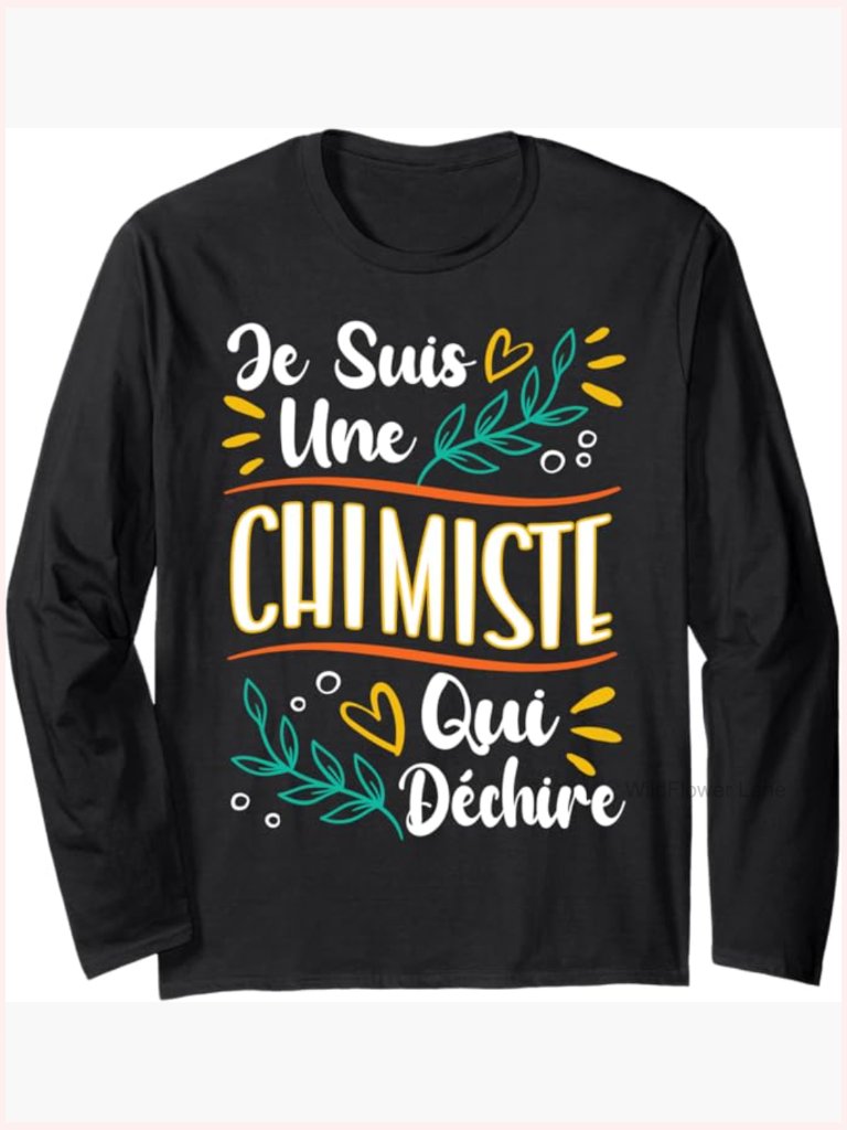 Une Chimiste Qui Dchire Long Sleeve T-Shirt